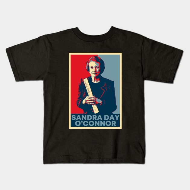 Rest In Peace Sandra Day O'Connor Kids T-Shirt by Zimmermanr Liame